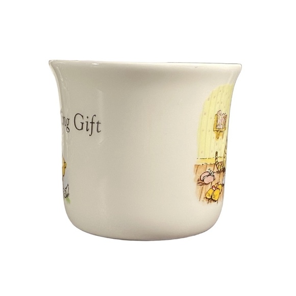 ROYAL DOULTON Vintage Winnie the Pooh Disney A Christening Gift Bone China Mug - Picture 4 of 8